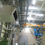 工場内天井クレーン設置