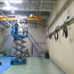 工場内天井クレーン設置