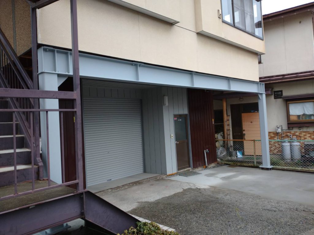 住宅の補強工事