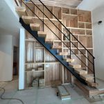 別荘階段手すり