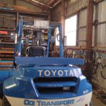 フォークリフト用の架台