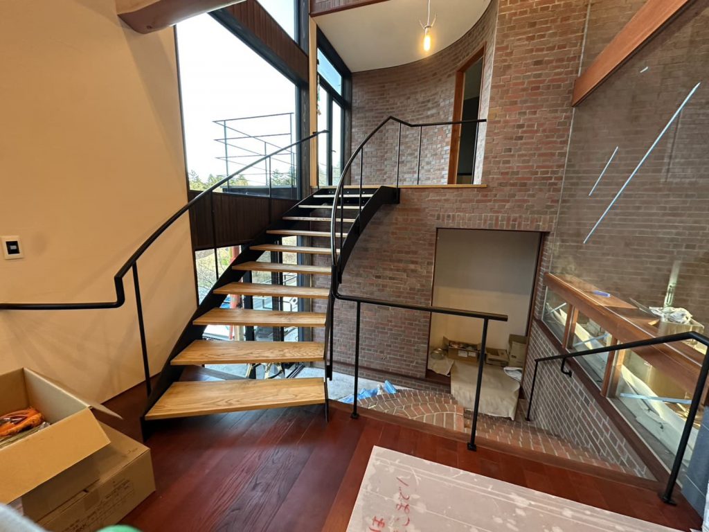 住宅用階段手すり