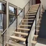 事務所階段手すり