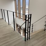 事務所階段手すり